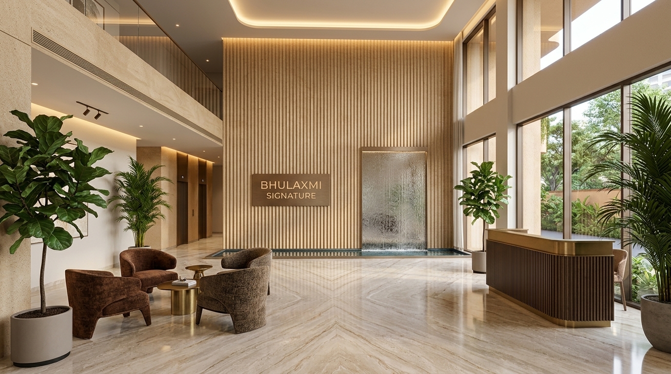 Double-Height Grand Lobby