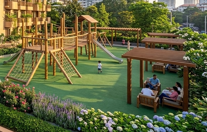 Senior Citizen Shaded Pavilion
