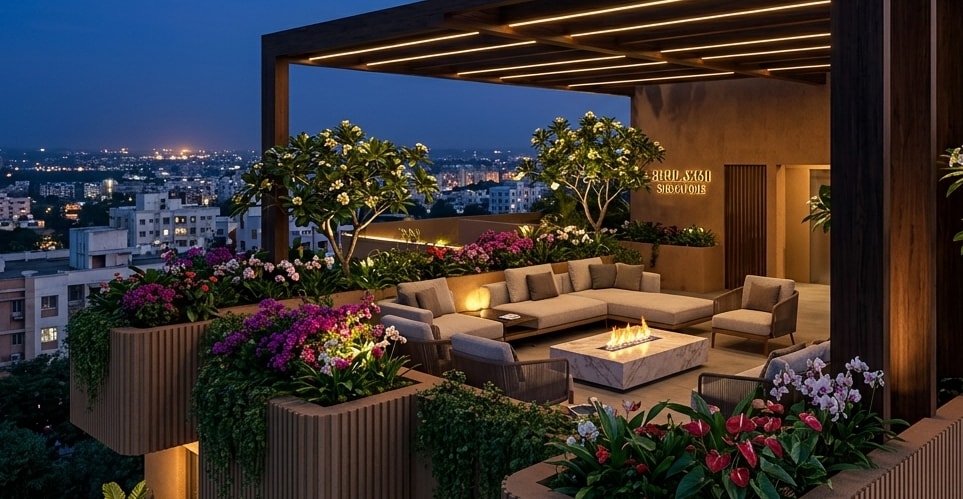 Luxury Rooftop Garden & Sky Retreat