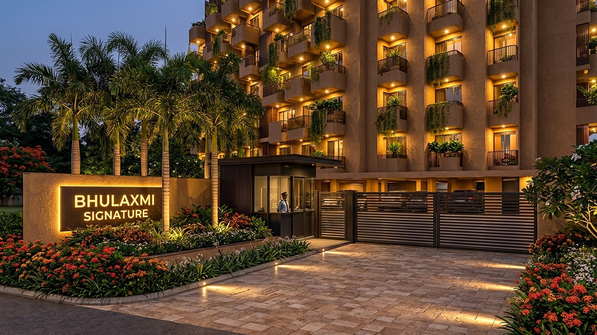 Twilight Balcony Cove Illumination