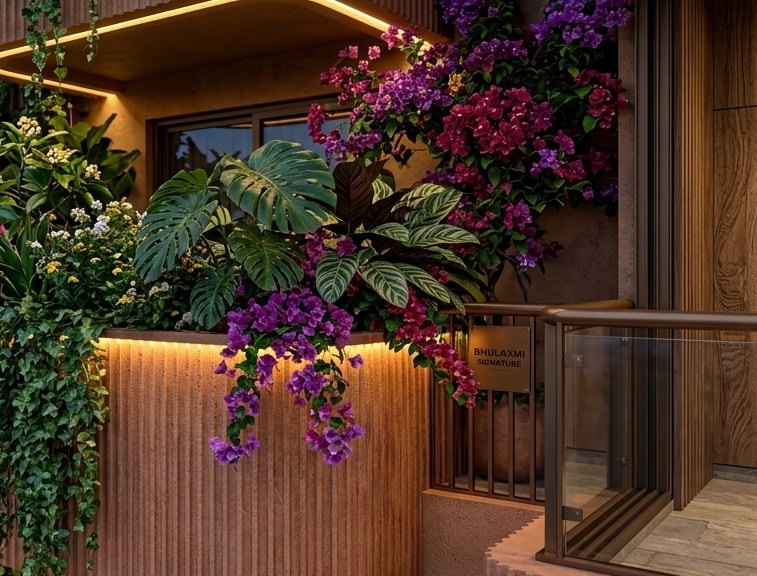 Cascading Bougainvillea Bloom
