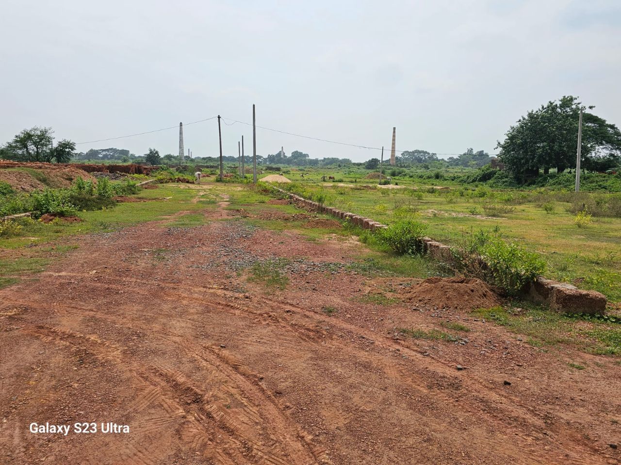 Demarcated plots and 30 ft internal road inside Mohan Dham